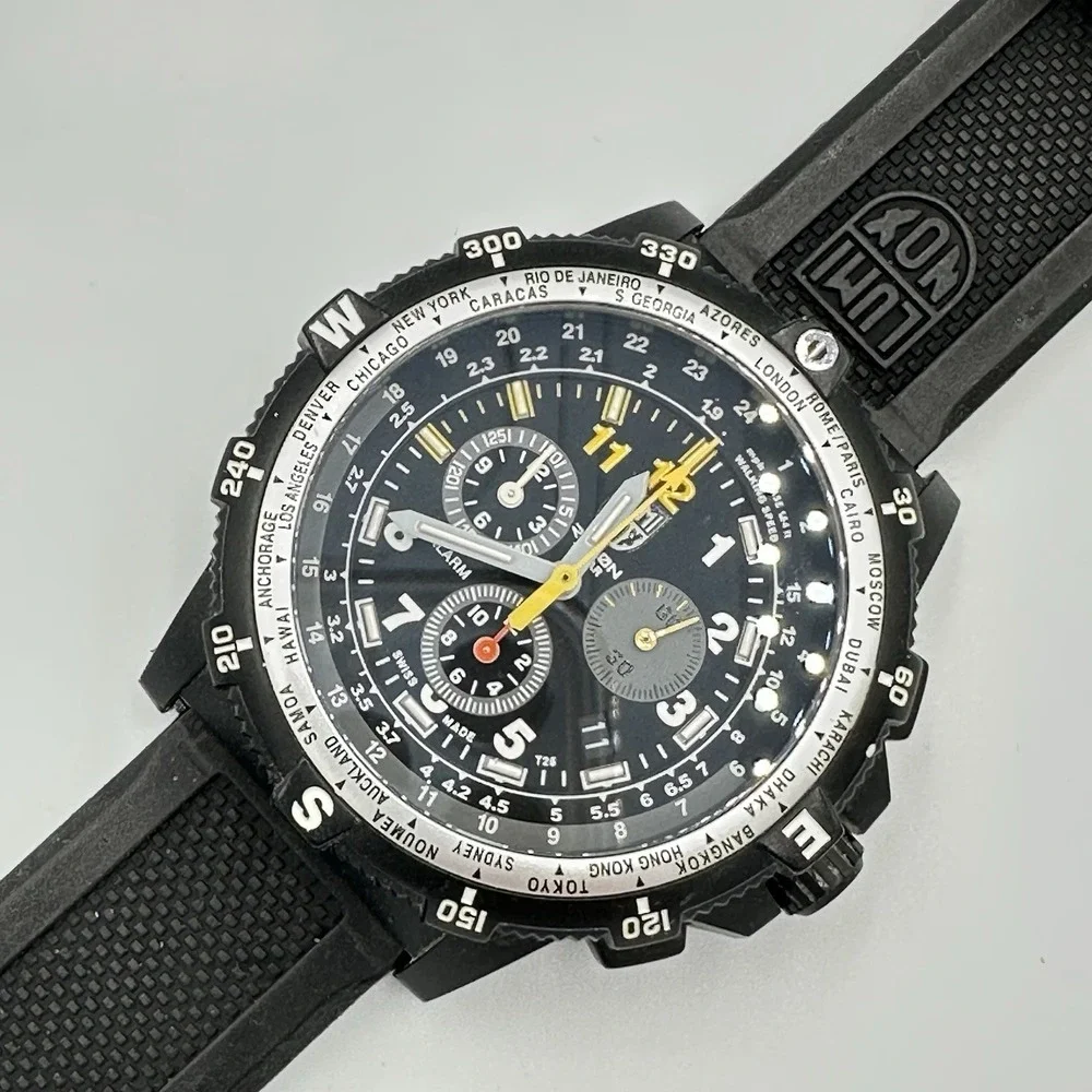 Luminox Recon Team Leader Chronograph 8840 Alarm MI Men's Watch Black 48mm